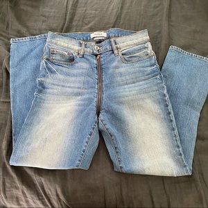 Anthropology Pistola Charlie High Rise Straight Leg Jeans